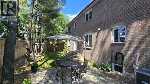 Shaded Backyard Surrounded by Mature Trees - 1665 Asgard Drive, Mississauga, ON - Outdoor