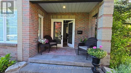 Covered Front Porch Entryway - 1665 Asgard Drive, Mississauga, ON - Outdoor With Exterior