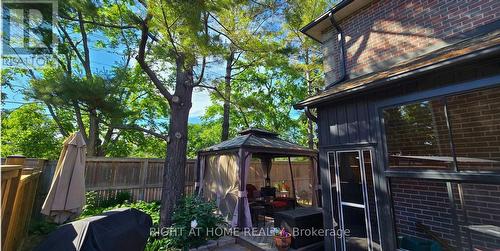 Private Backyard with Mature Trees - 1665 Asgard Drive, Mississauga, ON - Outdoor