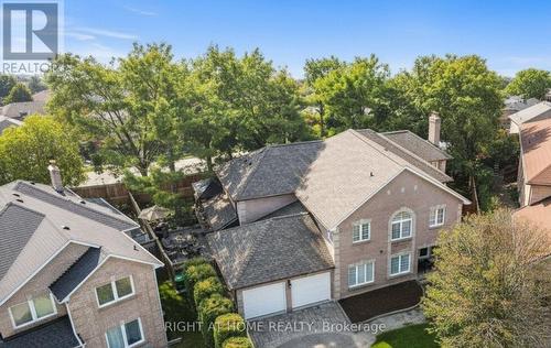 Overhead Aerial View of Property - 1665 Asgard Drive, Mississauga, ON - Outdoor