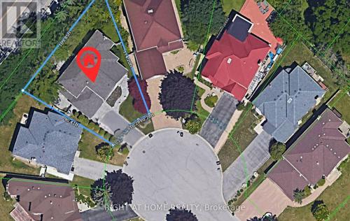 Peaceful Cul-de-Sac Setting - 1665 Asgard Drive, Mississauga, ON - Outdoor With View