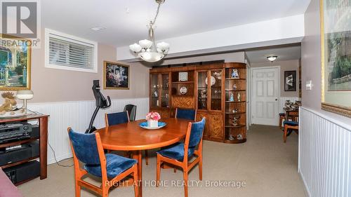 Games Area - 36 Benjamin Lane, Barrie, ON - Indoor Photo Showing Dining Room