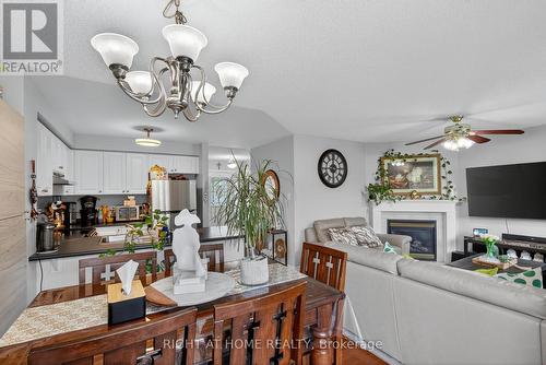 3 Player Drive, Barrie, ON - Indoor Photo Showing Dining Room With Fireplace