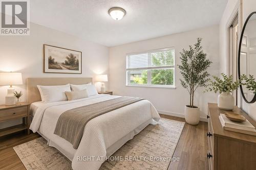 Virtually Staged Bedroom 2 - 1147 Saturnia Crescent, Mississauga, ON - Indoor Photo Showing Bedroom