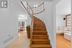 Foyer with Circular Stairs - 