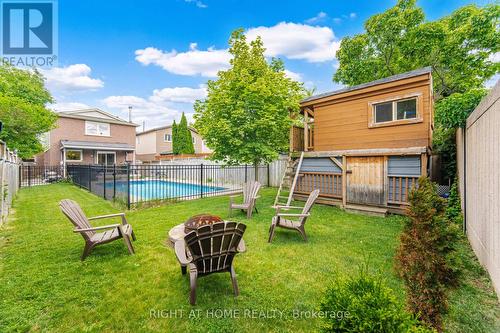 7013 Hickling Crescent, Mississauga, ON - Outdoor With In Ground Pool