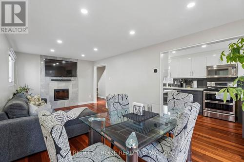 56 Hemingway Crescent, Barrie, ON - Indoor With Fireplace
