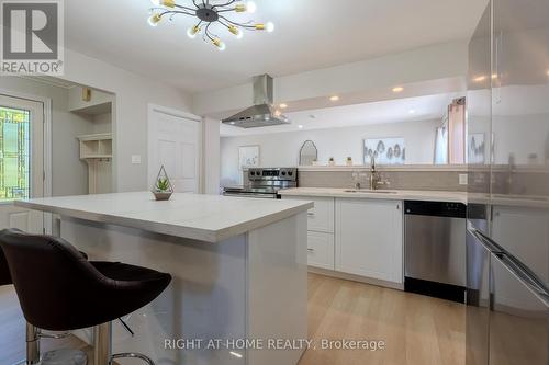 80 Chilton Drive, Hamilton, ON - Indoor Photo Showing Kitchen With Upgraded Kitchen