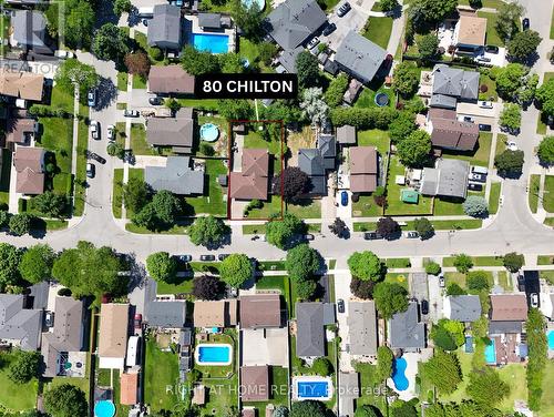 80 Chilton Drive, Hamilton, ON - Outdoor With View