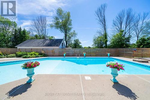 560 Concession Road 15 W, Tiny, ON - Outdoor With In Ground Pool