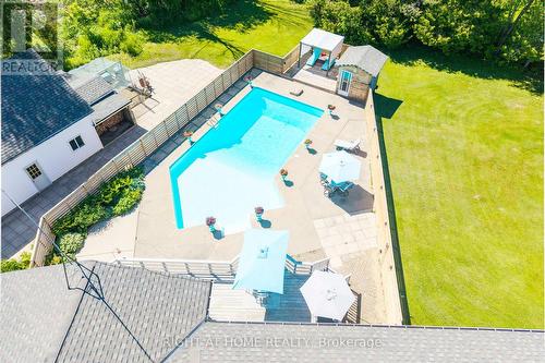 560 Concession Road 15 W, Tiny, ON - Outdoor With In Ground Pool