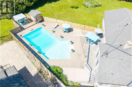 560 Concession Road 15 W, Tiny, ON - Outdoor With In Ground Pool