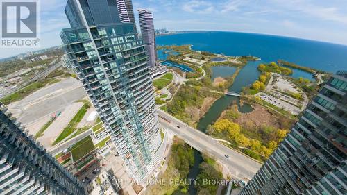 Drone Footage - 2710 - 2212 Lake Shore Boulevard W, Toronto, ON - Outdoor With Body Of Water With View