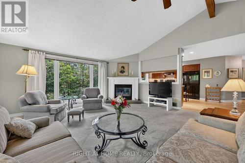5 Pine Point, Oro-Medonte, ON - Indoor Photo Showing Living Room With Fireplace