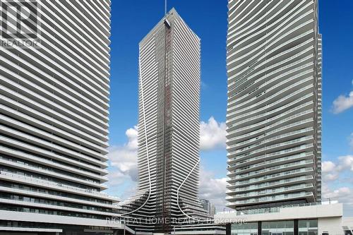 6108 - 30 Shore Breeze Drive, Toronto, ON - Outdoor With Balcony With Facade