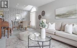 Open Concept Living and Dining Room - 