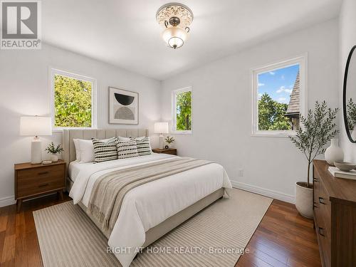 Virtually Staged - 20 Kildonan Drive, Toronto, ON - Indoor Photo Showing Bedroom