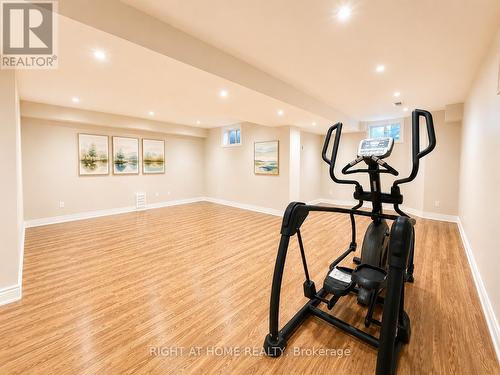 Basement REC room - 1049 Greaves Avenue, Mississauga, ON - Indoor Photo Showing Gym Room