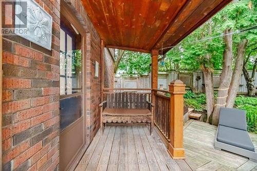 124 Kipling Road, Hamilton, ON - Outdoor With Deck Patio Veranda With Exterior