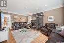 124 Kipling Road, Hamilton, ON  - Indoor Photo Showing Living Room With Fireplace 