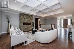 Great room looking to foyer - 