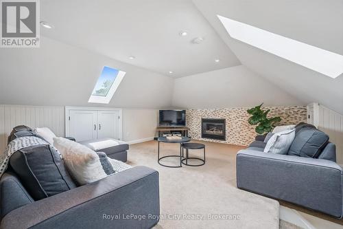 83 Durham Street, Guelph (Downtown), ON - Indoor Photo Showing Living Room With Fireplace