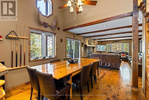 1 - 1041 Summit Road, Muskoka Lakes (Wood (Muskoka Lakes)), ON - Indoor Photo Showing Dining Room