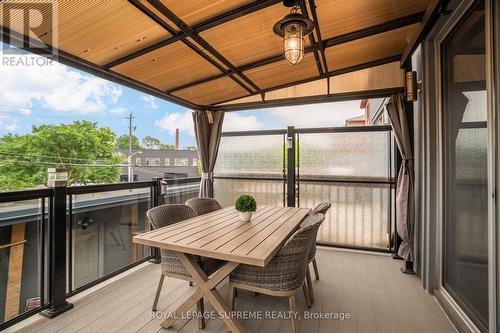 46B Strathnairn Avenue, Toronto, ON - Outdoor With Deck Patio Veranda With Exterior
