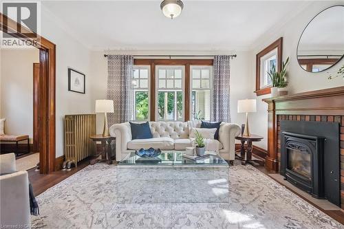 83 Durham Street, Guelph, ON - Indoor Photo Showing Living Room With Fireplace