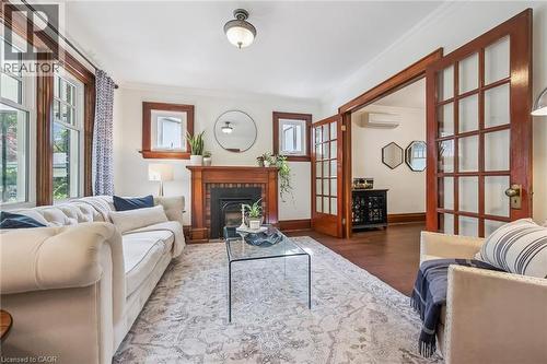 83 Durham Street, Guelph, ON - Indoor Photo Showing Living Room With Fireplace