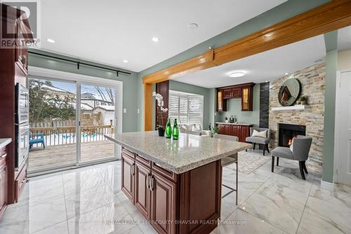 3118 Shadetree Drive, Mississauga, ON - Indoor With Fireplace
