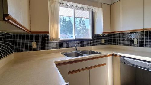 705 16Th Avenue, Cranbrook, BC - Indoor Photo Showing Kitchen With Double Sink