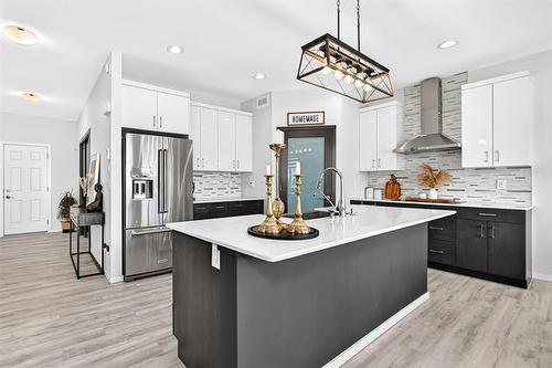 172 Kilroy St, Winnipeg, MB - Indoor Photo Showing Kitchen With Double Sink With Upgraded Kitchen