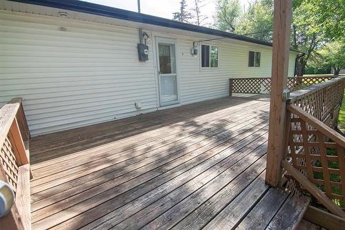 129 Mcintosh St, Lac Du Bonnet, MB - Outdoor With Deck Patio Veranda With Exterior