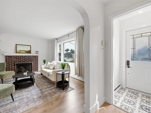 3312 Ashburn Avenue, Halifax, NS - Indoor Photo Showing Living Room With Fireplace
