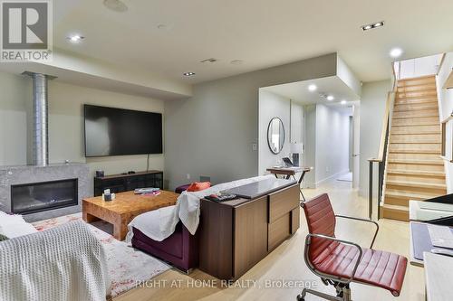 18 Mitchell Avenue, Toronto, ON - Indoor With Fireplace