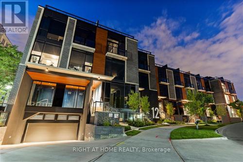 25 - 12 Dervock Crescent, Toronto, ON - Outdoor With Facade