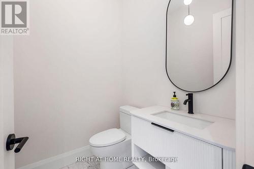 Powder Room - 120 Hammell Street, Toronto, ON - Indoor Photo Showing Bathroom