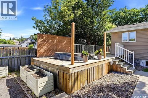 870 Royal Street, Regina, SK - Outdoor With Deck Patio Veranda With Exterior