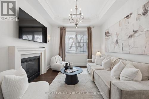 87 Chuck Ormsby Crescent, King, ON - Indoor Photo Showing Living Room With Fireplace