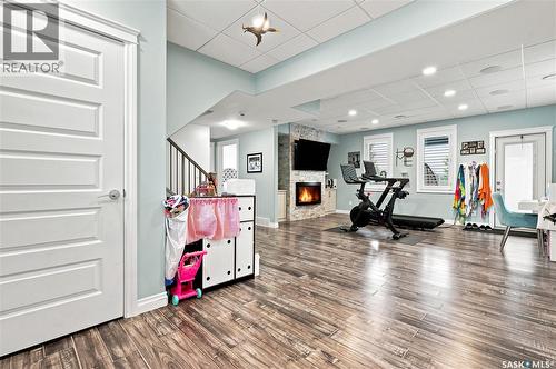 335 Dawson Crescent, Saskatoon, SK - Indoor Photo Showing Gym Room