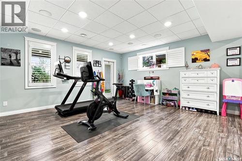 335 Dawson Crescent, Saskatoon, SK - Indoor Photo Showing Gym Room