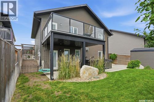 335 Dawson Crescent, Saskatoon, SK - Outdoor With Deck Patio Veranda