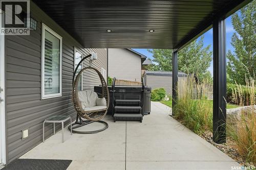 335 Dawson Crescent, Saskatoon, SK - Outdoor With Deck Patio Veranda With Exterior