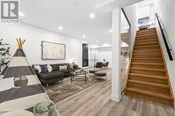 Fully finished walk-up basement - 