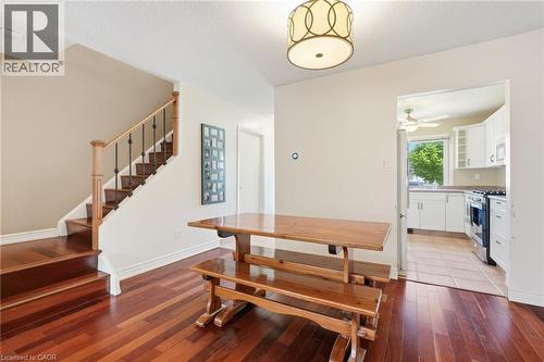 Hardwood flooring extending throughout the main level - 86 San Remo Drive, Hamilton, ON - Indoor Photo Showing Other Room