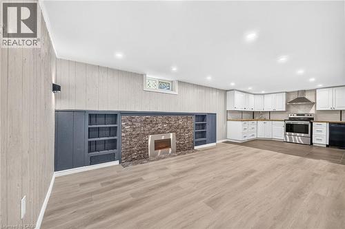 96 Fielding Crescent, Hamilton, ON - Indoor With Fireplace