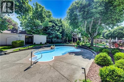 2035 Old Mill Road, Kitchener, ON - Outdoor With In Ground Pool