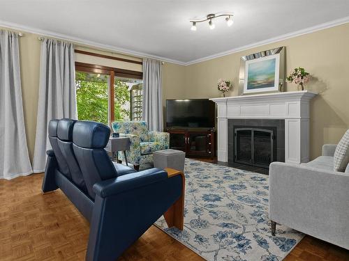 25 Eastwind Drive, Chester, NS - Indoor Photo Showing Living Room With Fireplace