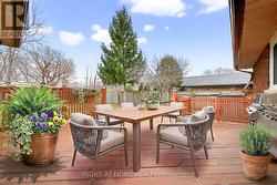 Backyard Deck area Furnished Using AI - 